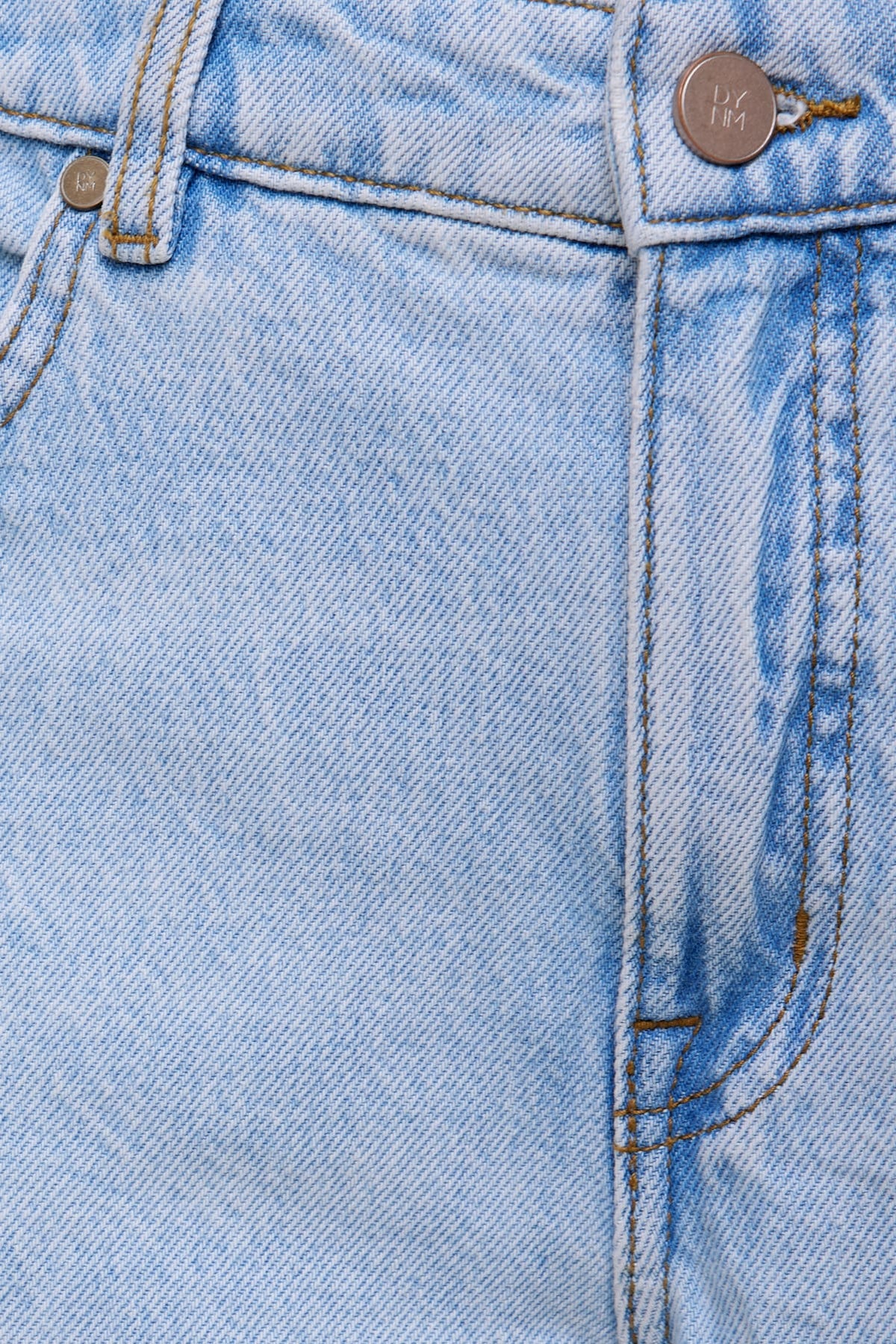 Dynamite Mika Mid Rise Relaxed Straight Leg Jeans Blue