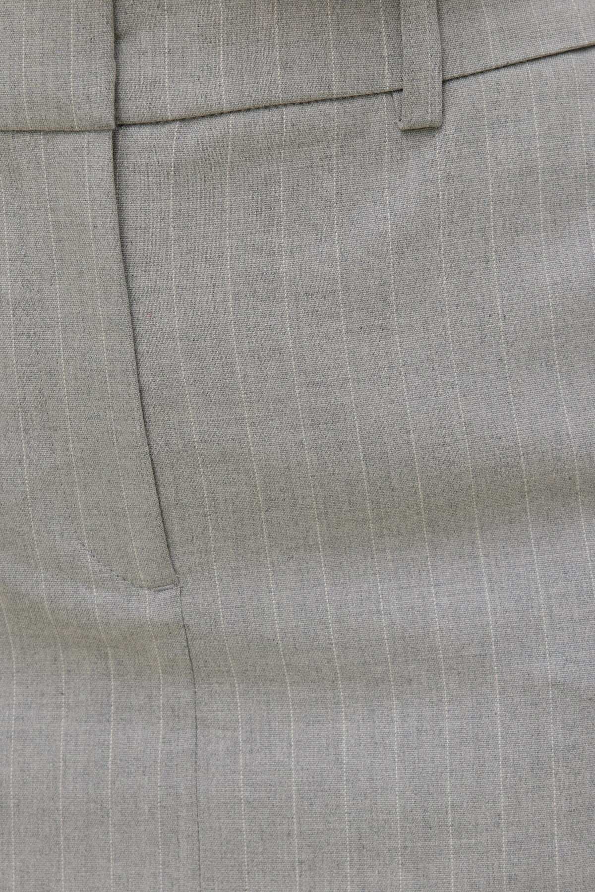 Dynamite Josefine Pinstripe Mini Skort Gray