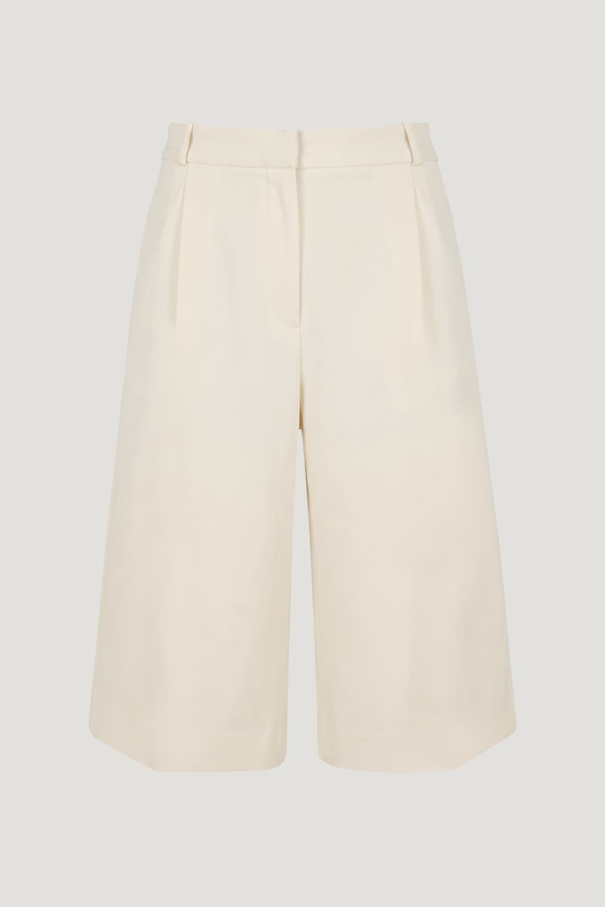 Dynamite Mid Rise Bermuda Shorts Beige