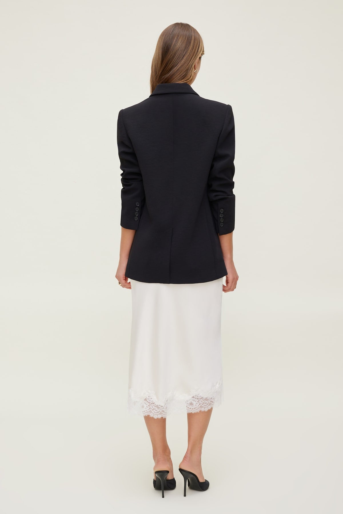 Dynamite Airflow Relaxed Blazer Black