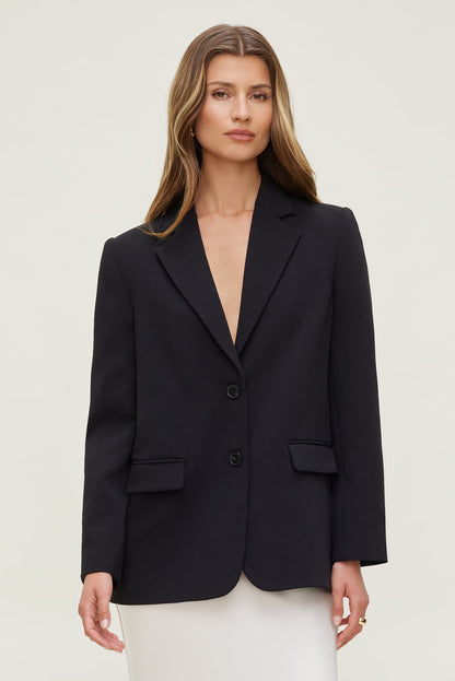 Dynamite Airflow Relaxed Blazer Black