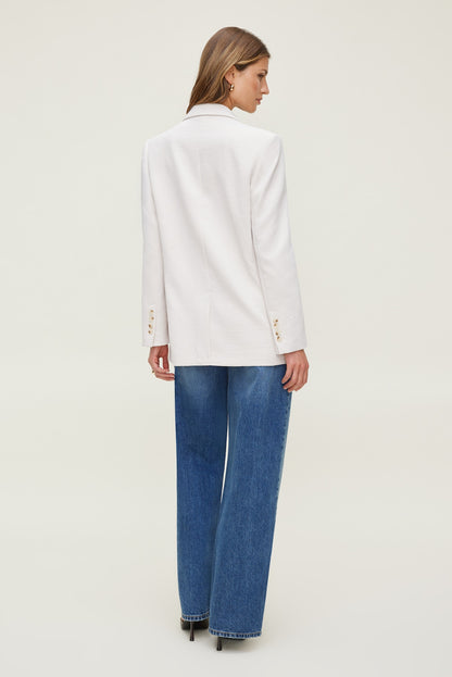 Dynamite Airflow Relaxed Blazer Beige