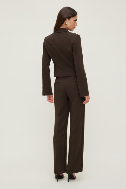 Dynamite Charlotte Airflow Jacket Brown