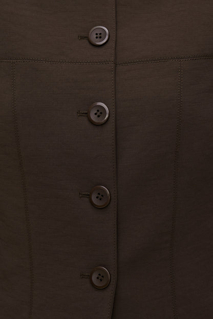 Dynamite Charlotte Airflow Jacket Brown