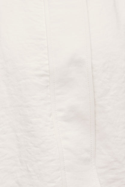 Dynamite High Neck Airflow Anorak White