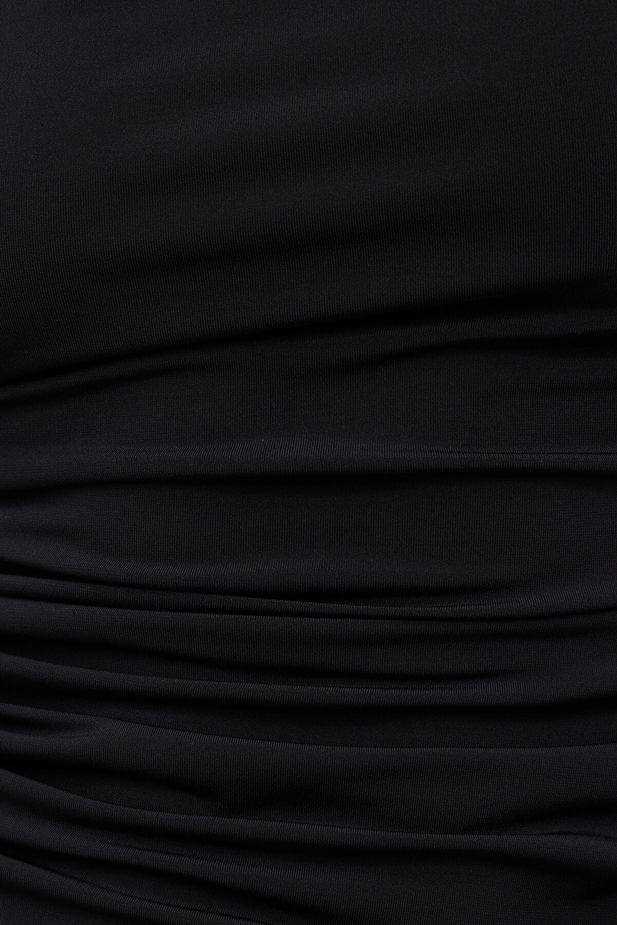 Dynamite Sculpt Off Shoulder Top Black