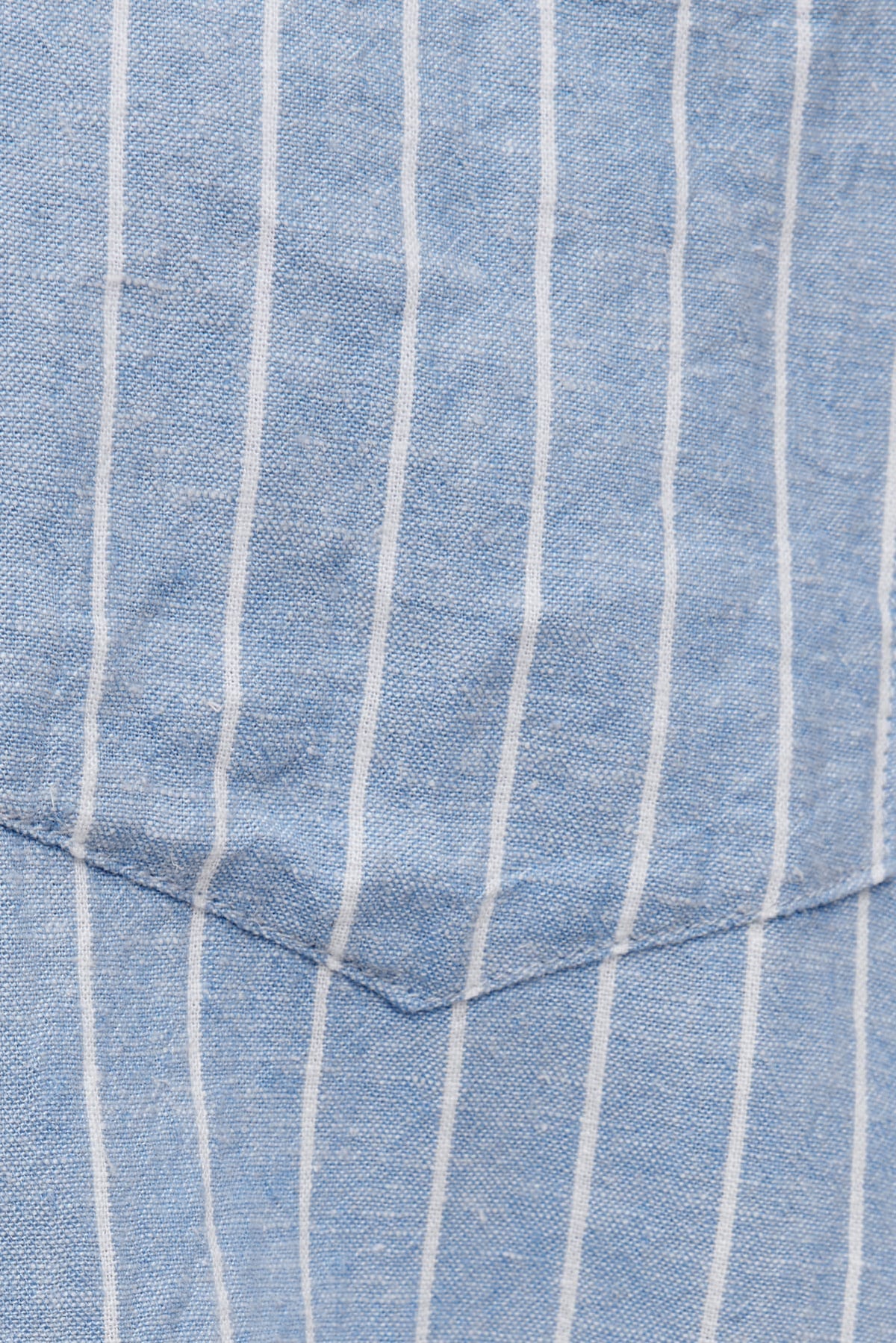 Dynamite Oversized Linen Shirt Blue