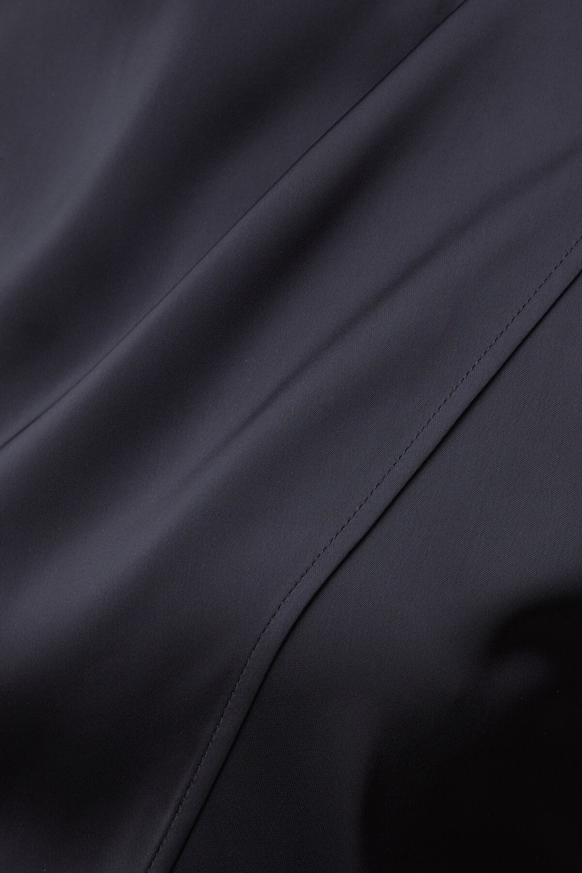 Dynamite Ella Layered Satin Blouse Black