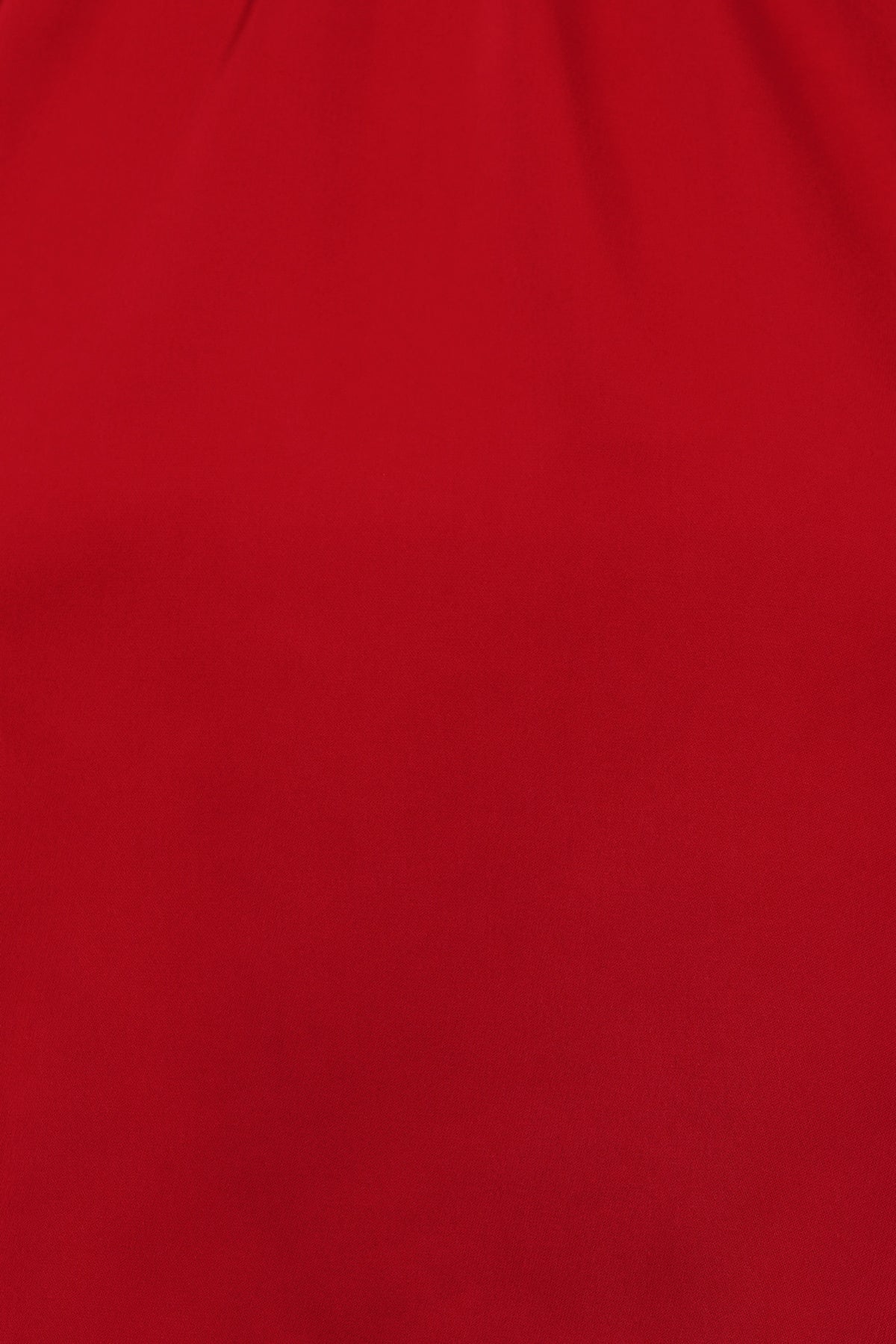 Dynamite Paloma Bubble Satin Halter Blouse Red
