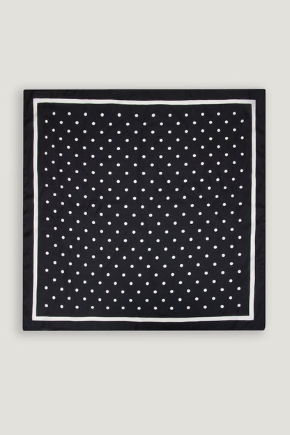 Dynamite Satin Feel Scarf Black