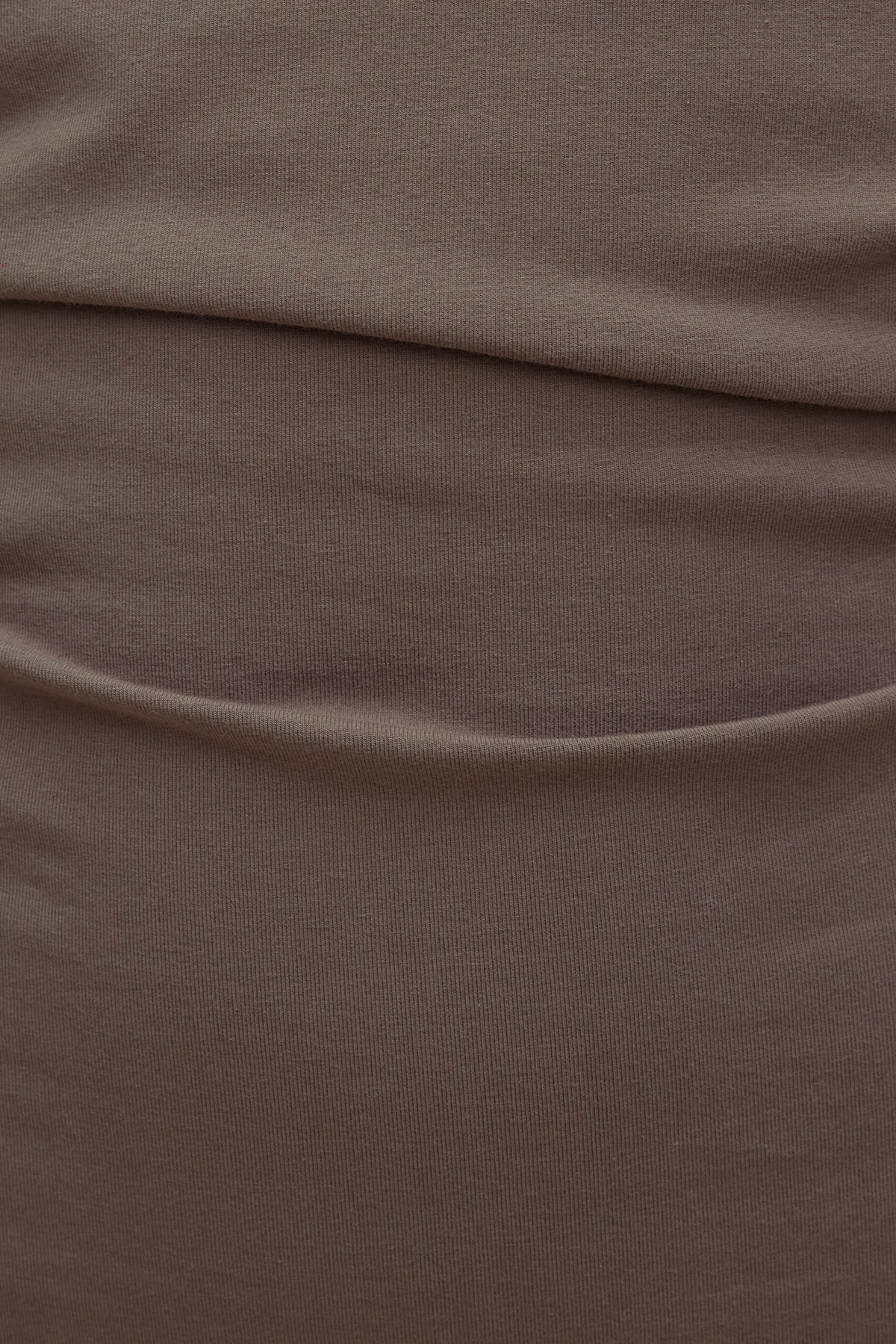 Dynamite Katia Ruched Jersey Mini Dress Brown