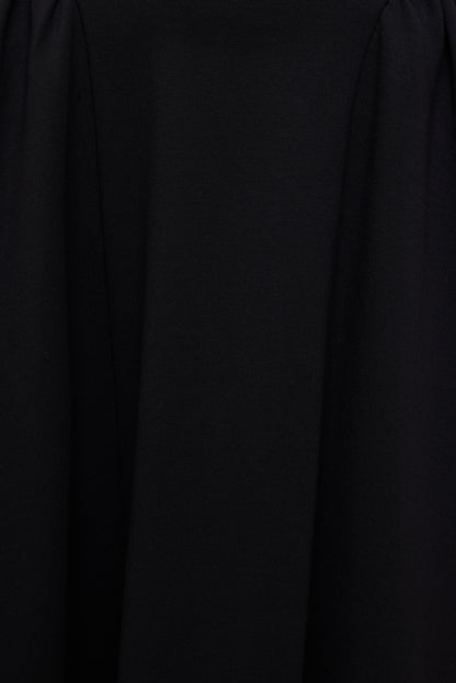 Dynamite Iris Ponte Midi Dress Black