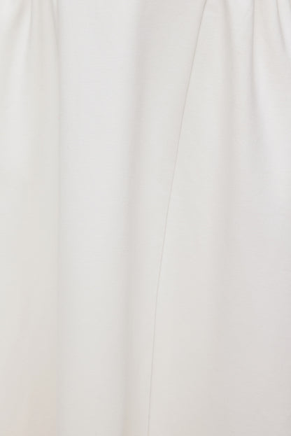 Dynamite Iris Ponte Midi Dress Beige
