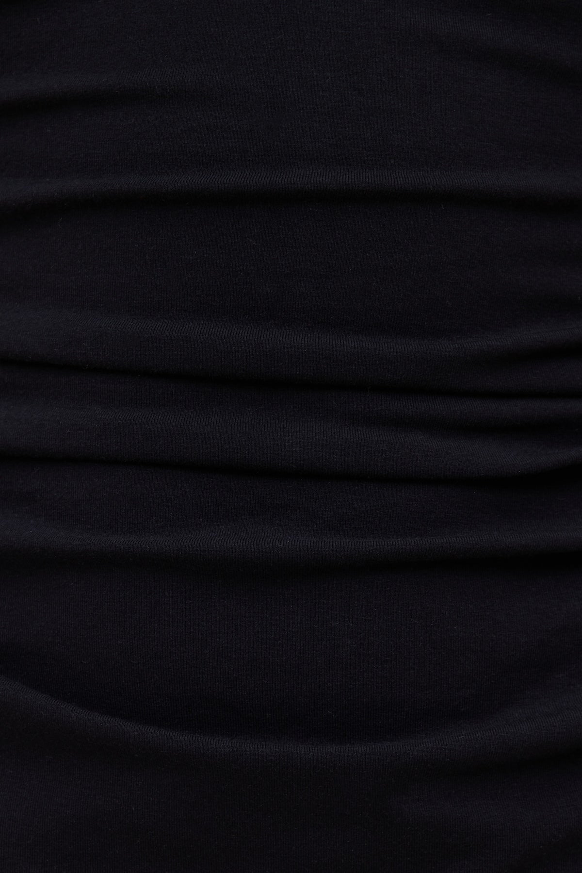 Dynamite Andrea Cotton Mini Dress Black
