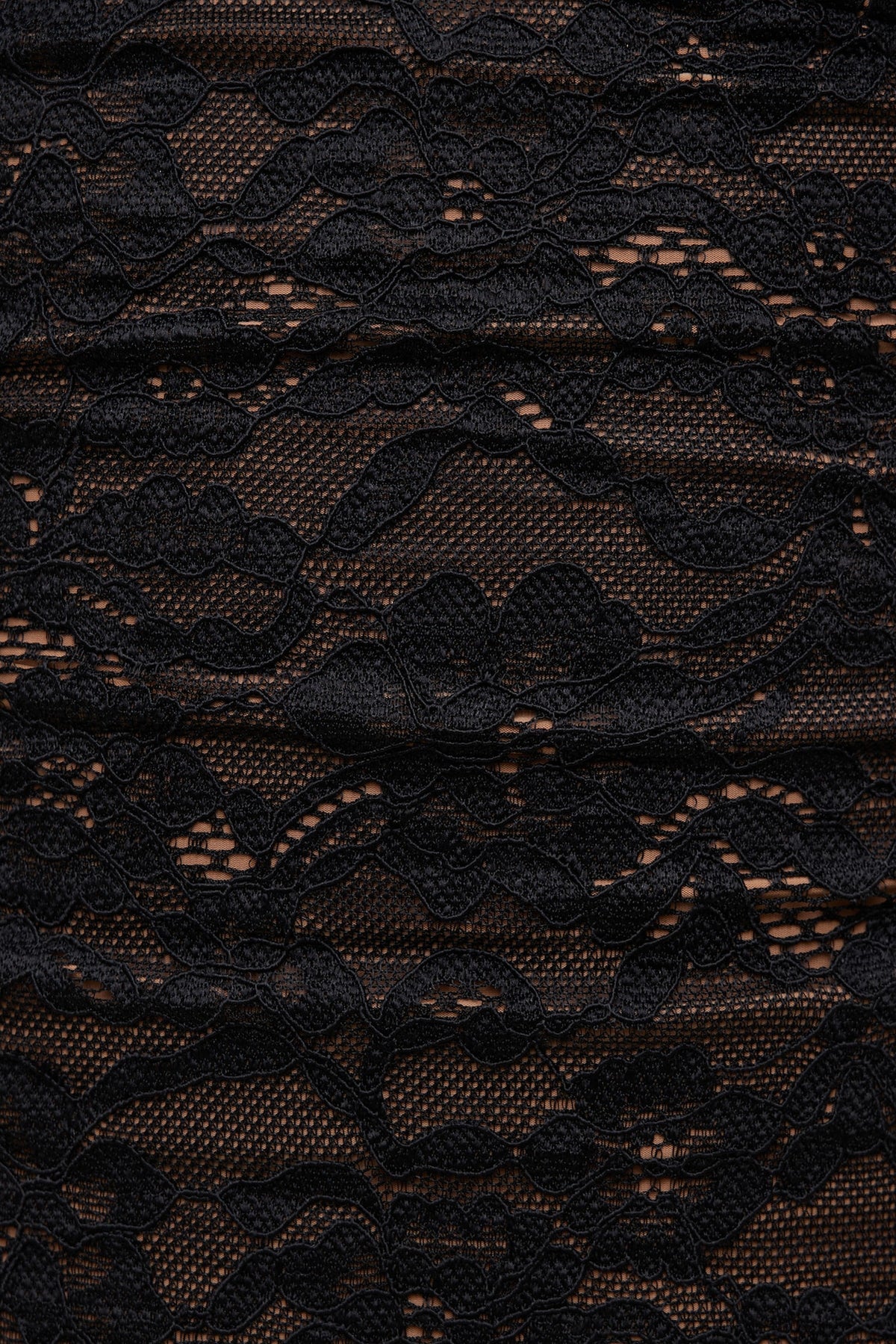 Dynamite Monet Lace Top Black