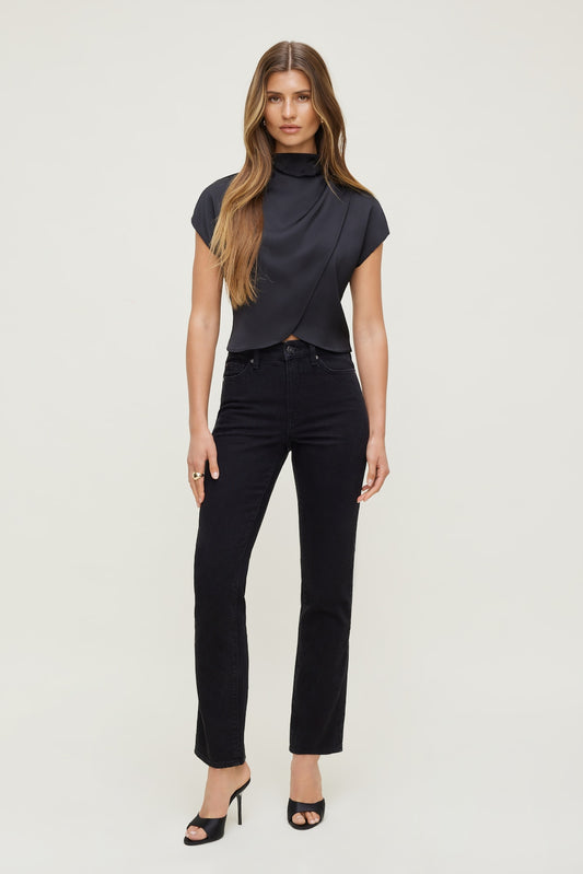 Dynamite Frenchie High Rise Slim Leg Jeans Black