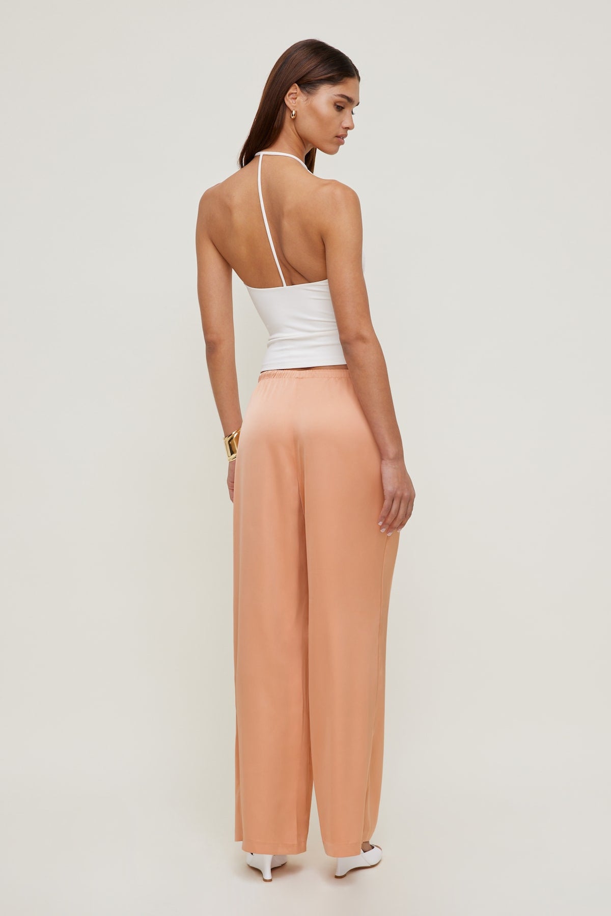 Dynamite Sculpt Racerback Tank Top White