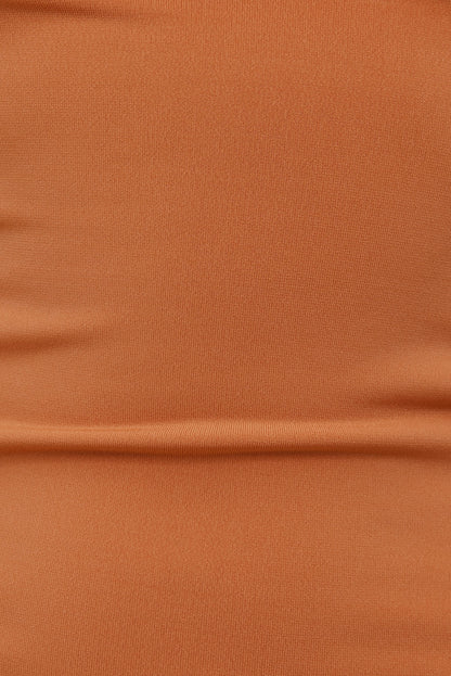 Dynamite Nola Sculpt Tank Top Orange