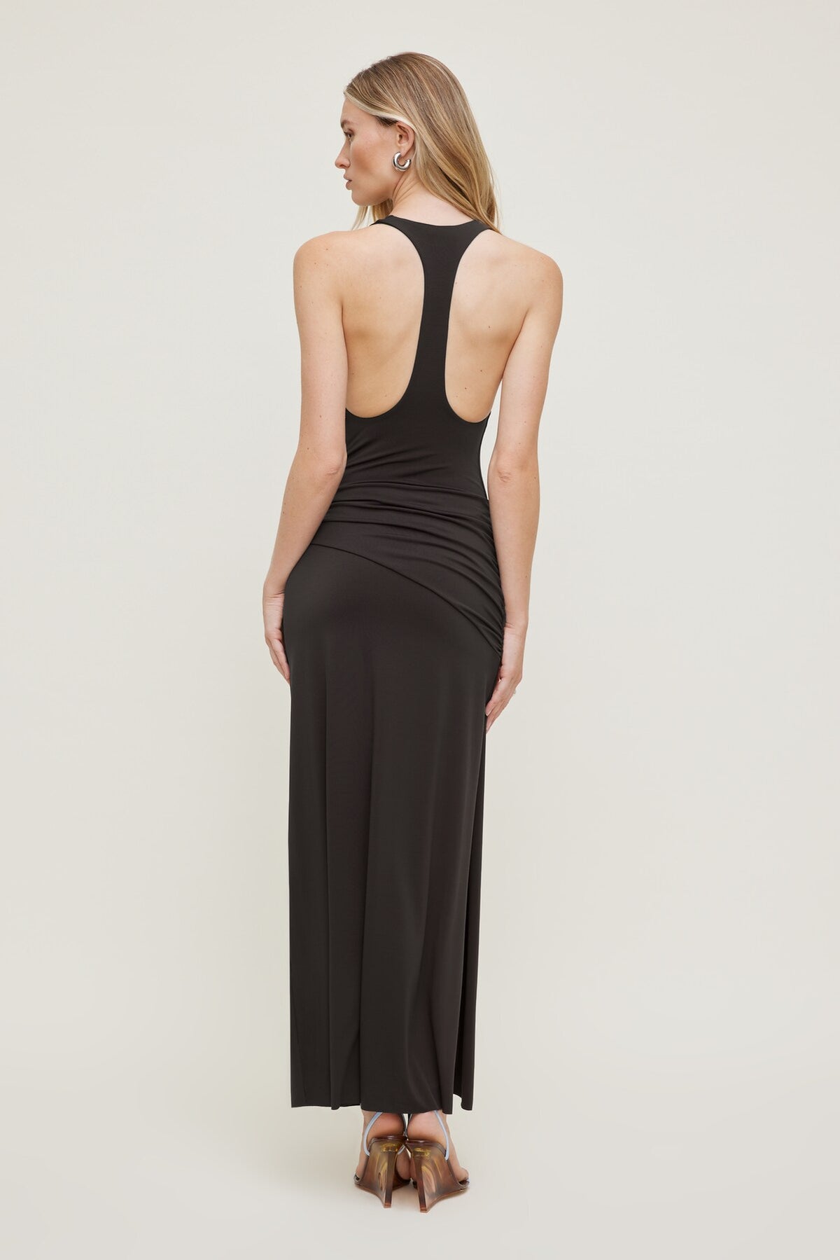 Dynamite Sculpt Racerback Bodysuit Brown