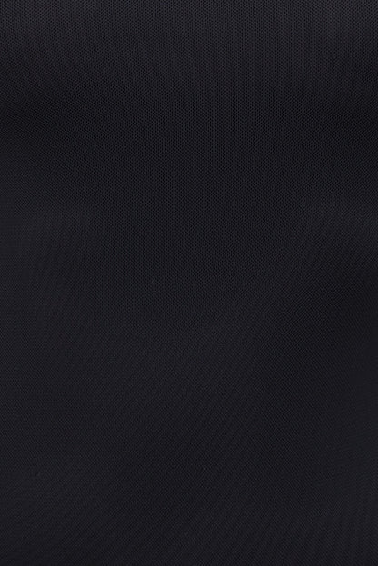 Dynamite Sheer Layered Mesh Cami Bodysuit Black