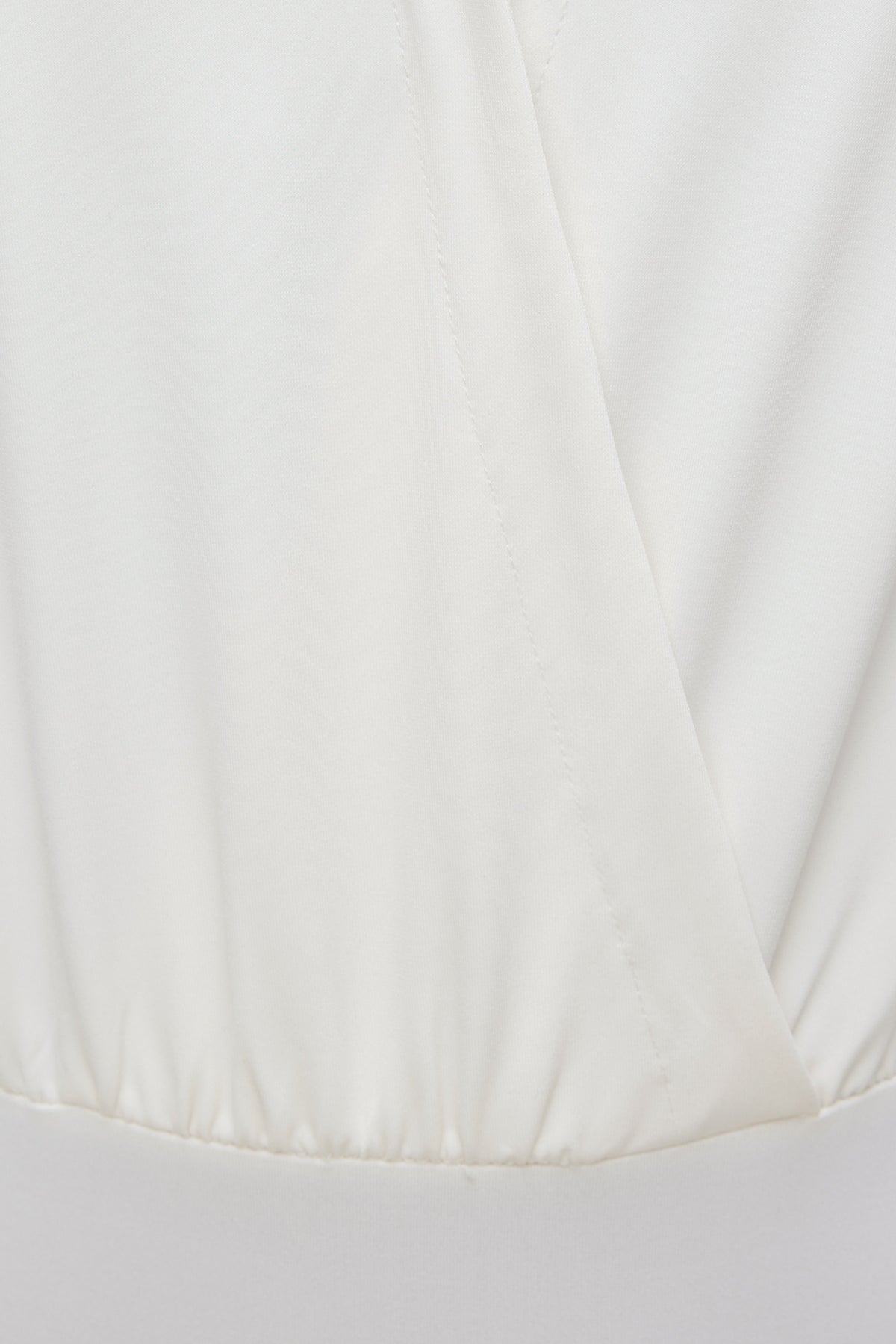 Dynamite Sculpt Collared Bodysuit Beige