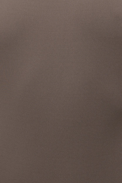 Dynamite Sculpt Mock Neck Sleeveless Bodysuit Brown