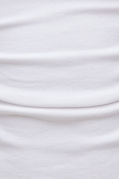 Dynamite Stella Long Sleeve T Shirt White