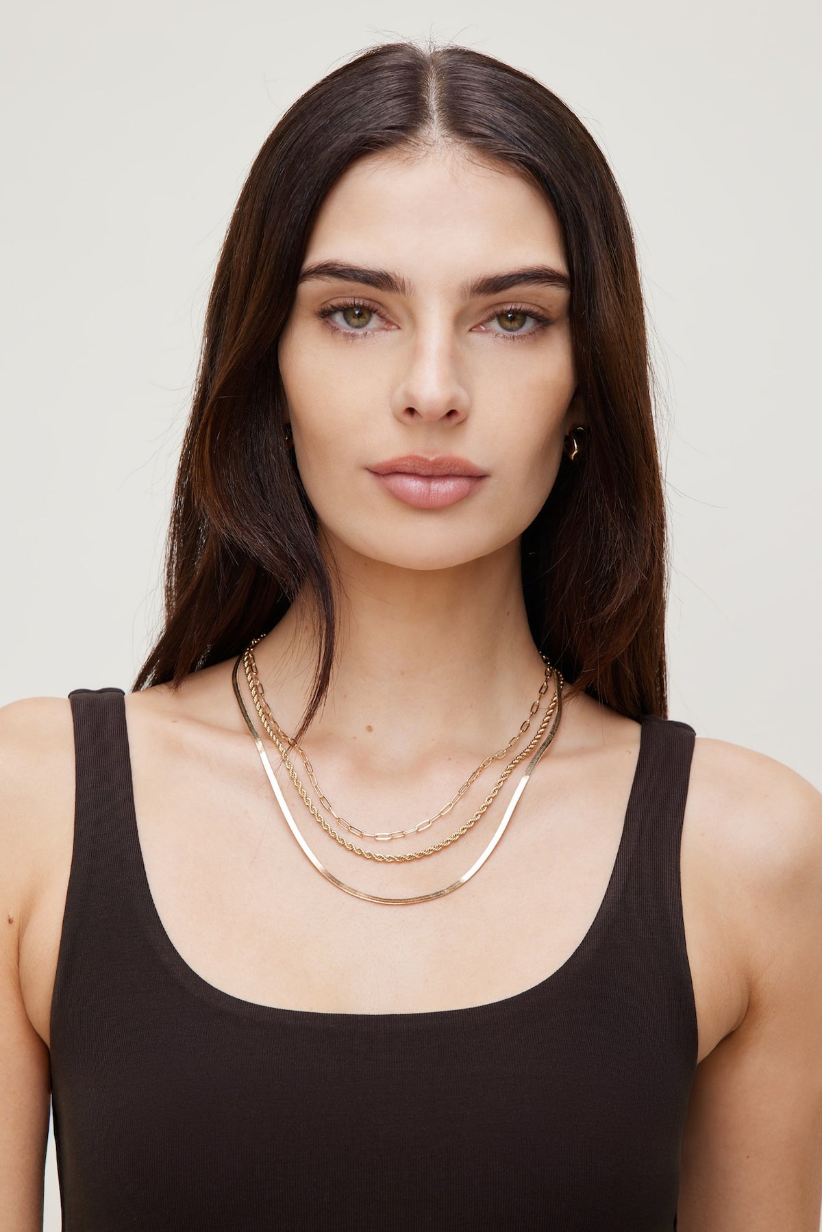 Dynamite 3-Pack Mixed Chain Necklaces Yellow