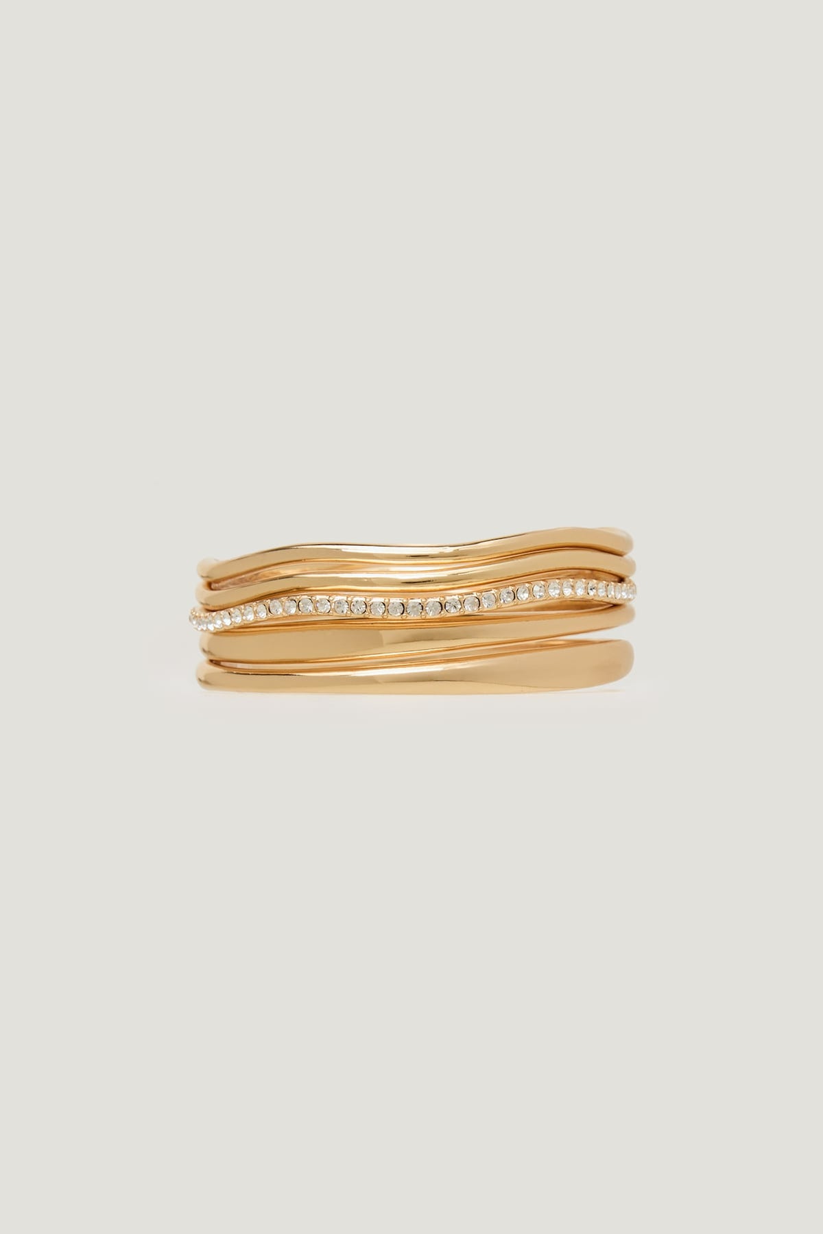 Dynamite 5 Pack Gem Bangles Yellow