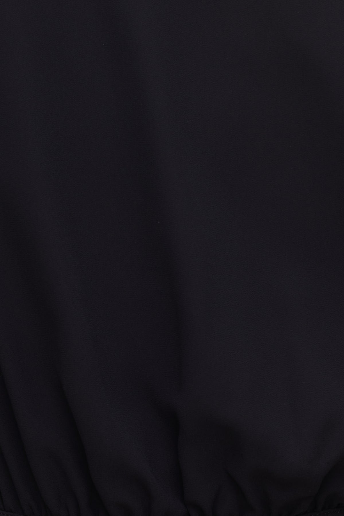 Dynamite Sheer Wrap Blouse BLACK