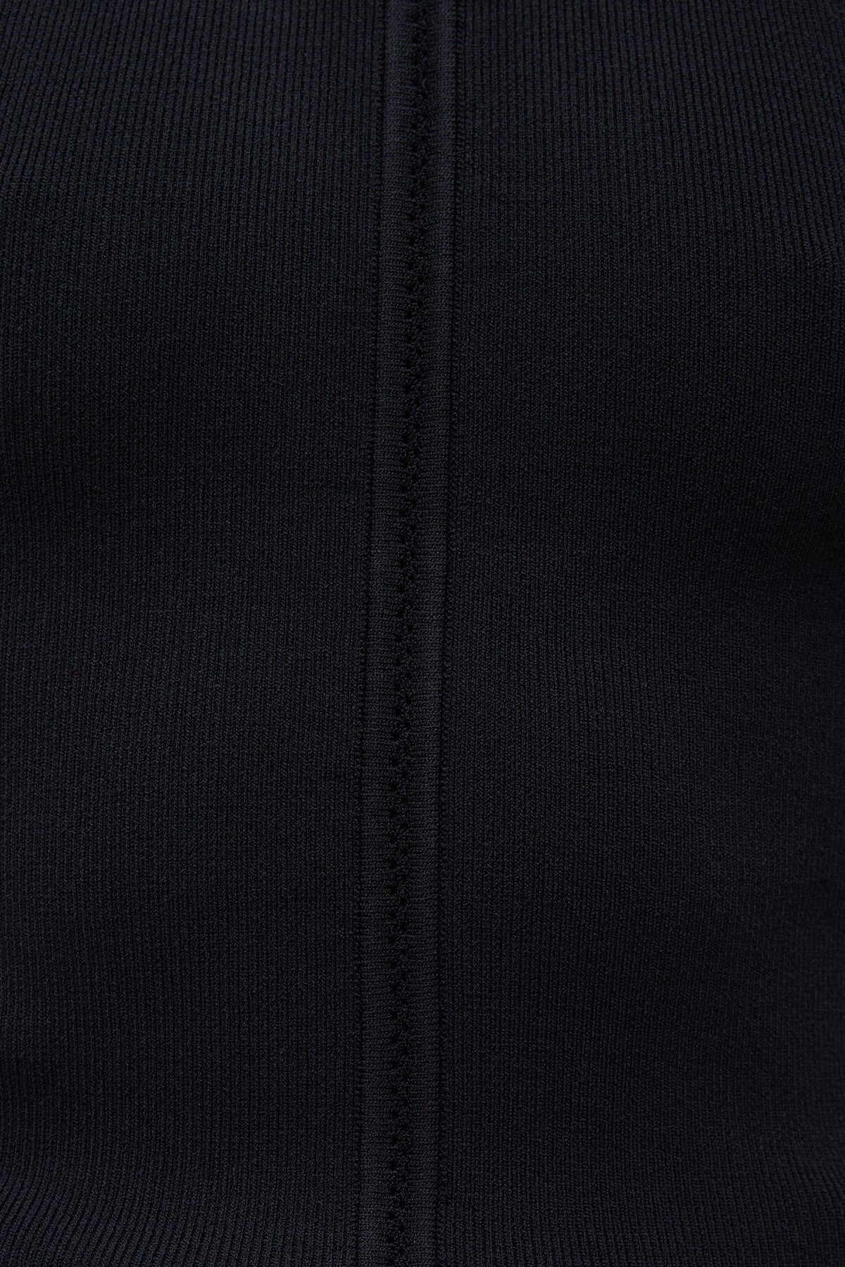 Dynamite Halter Sweater Tank Top Black