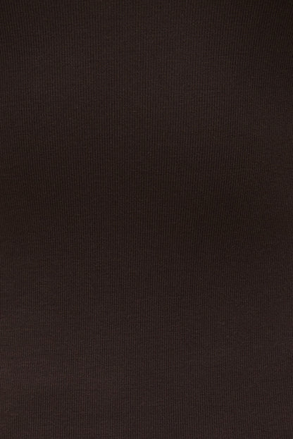 Dynamite Rumi Long Sleeve T Shirt Brown