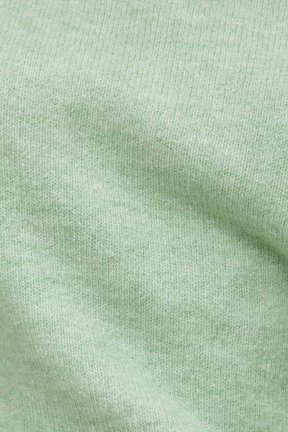 Dynamite Lola Off Shoulder Sweater GREEN