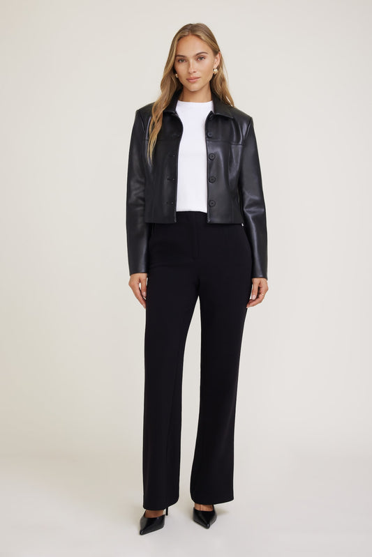 Dynamite Stevie Slim Bootcut Pants Black