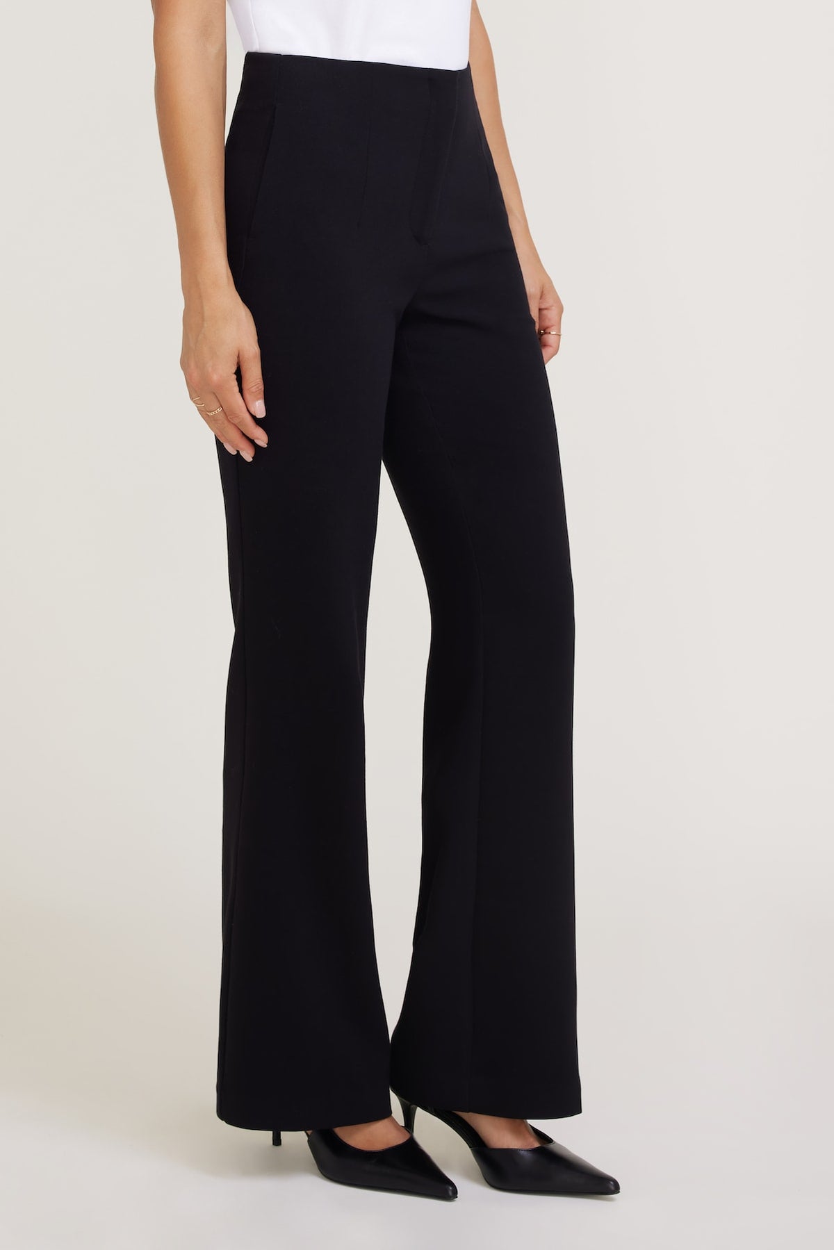 Dynamite Stevie Slim Bootcut Pants Black