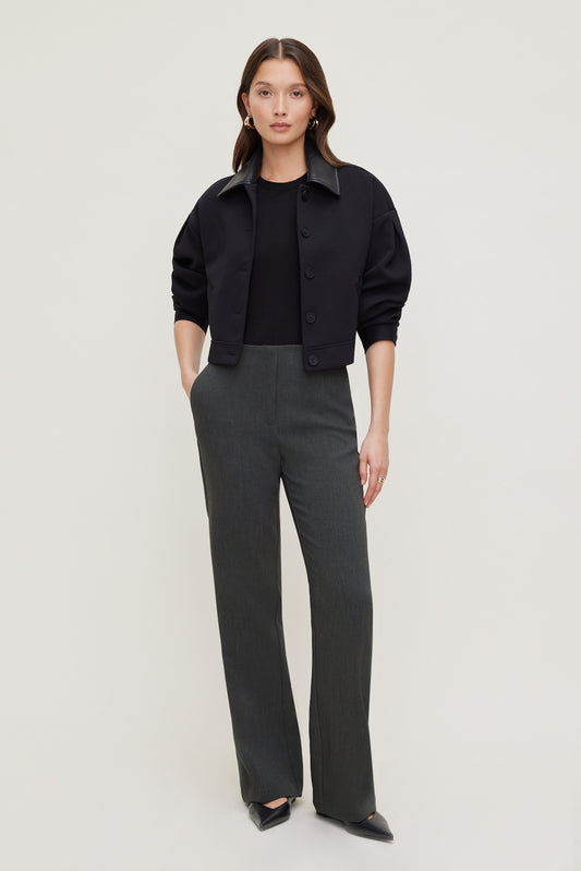 Dynamite Stevie Slim Bootcut Pants Gray