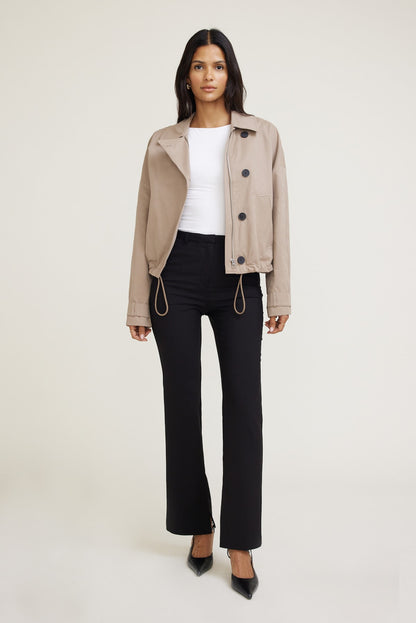 Dynamite High Rise Slim Leg Pants Black