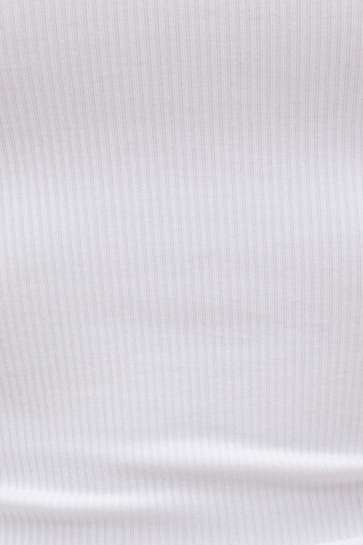 Dynamite Ellie Ribbed Tank Top White