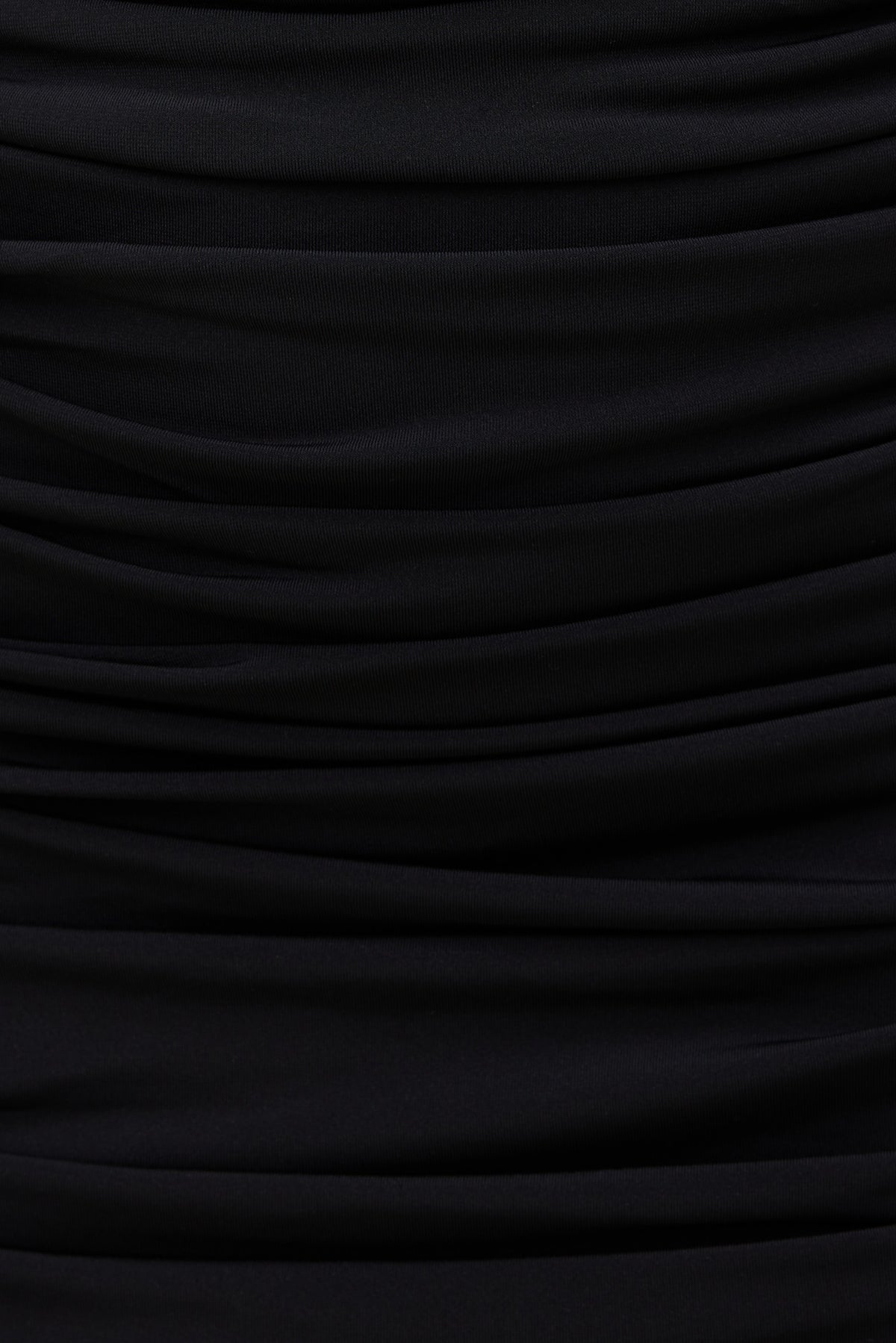 Dynamite Sculpt Draped Dolman Mini Dress Black