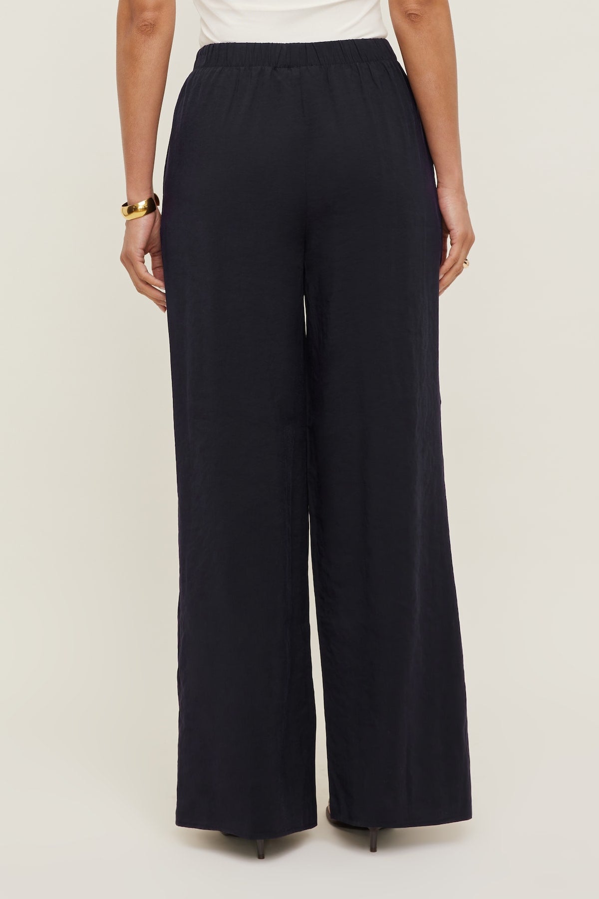 Dynamite Priya Wide Leg Pants Navy