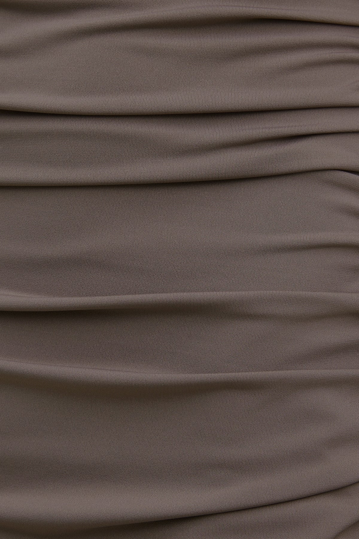 Dynamite Sculpt Open Side Maxi Dress Brown