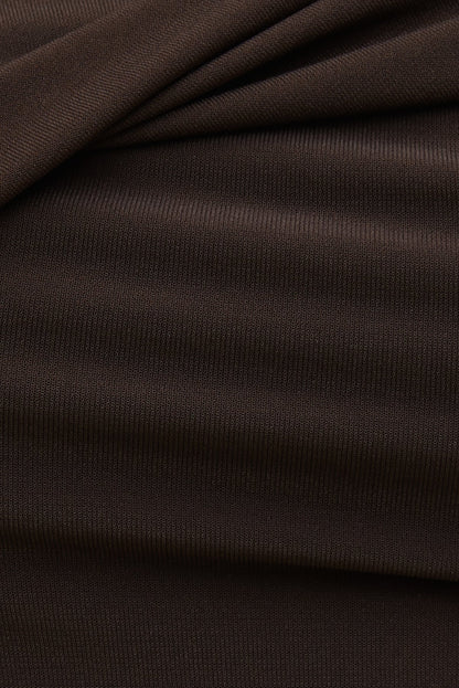 Dynamite Twisted Cami Top Brown