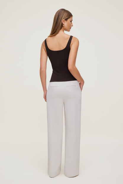 Dynamite Scoop Neck Tank Top Brown