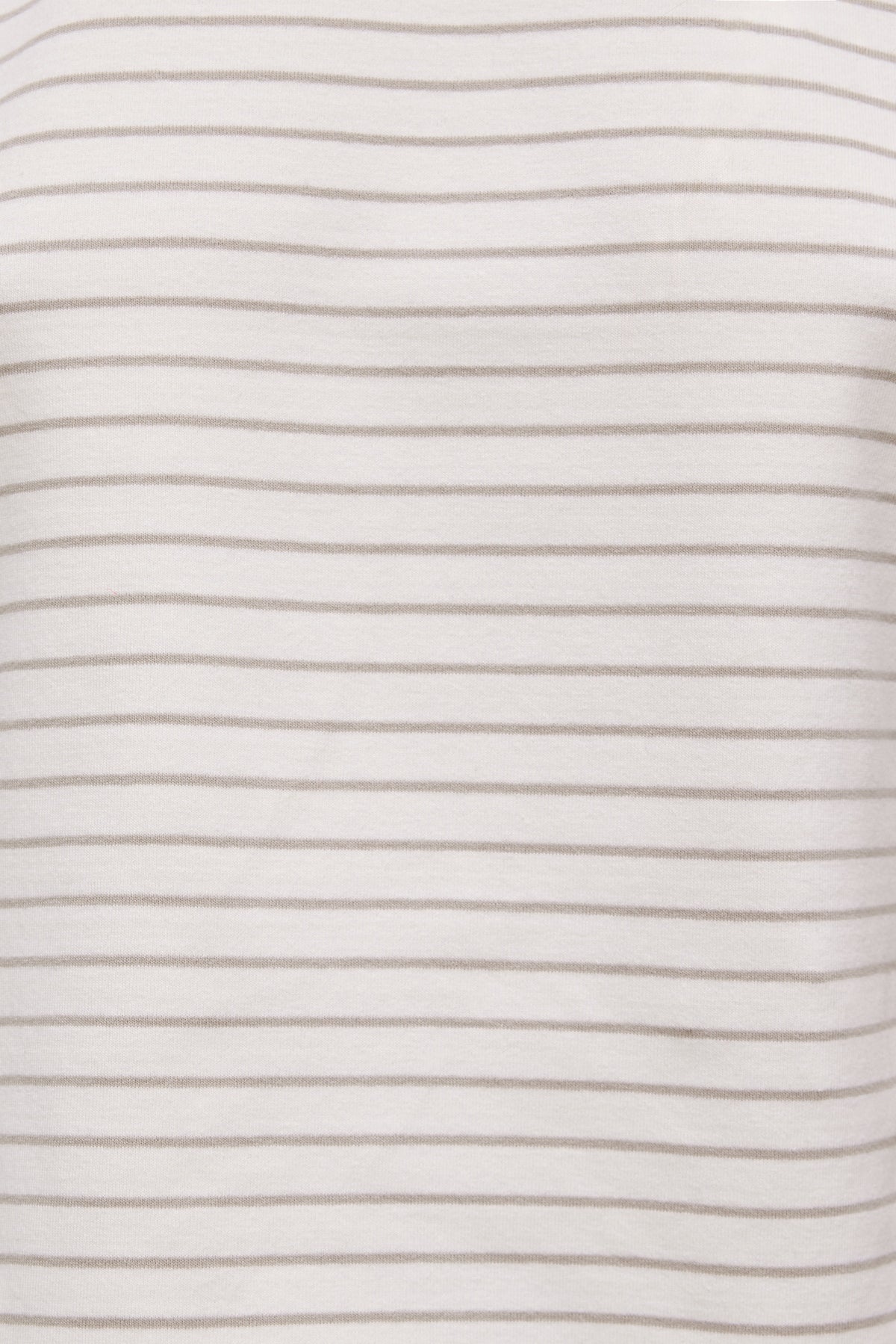 Dynamite Everyday Striped Heavy Cotton T Shirt Beige
