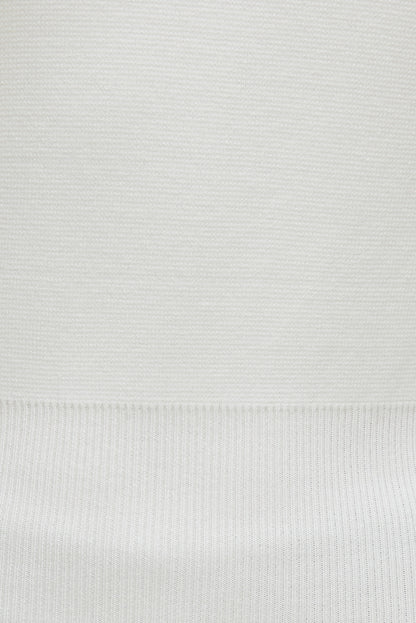 Dynamite Balloon Sleeve Sweater White