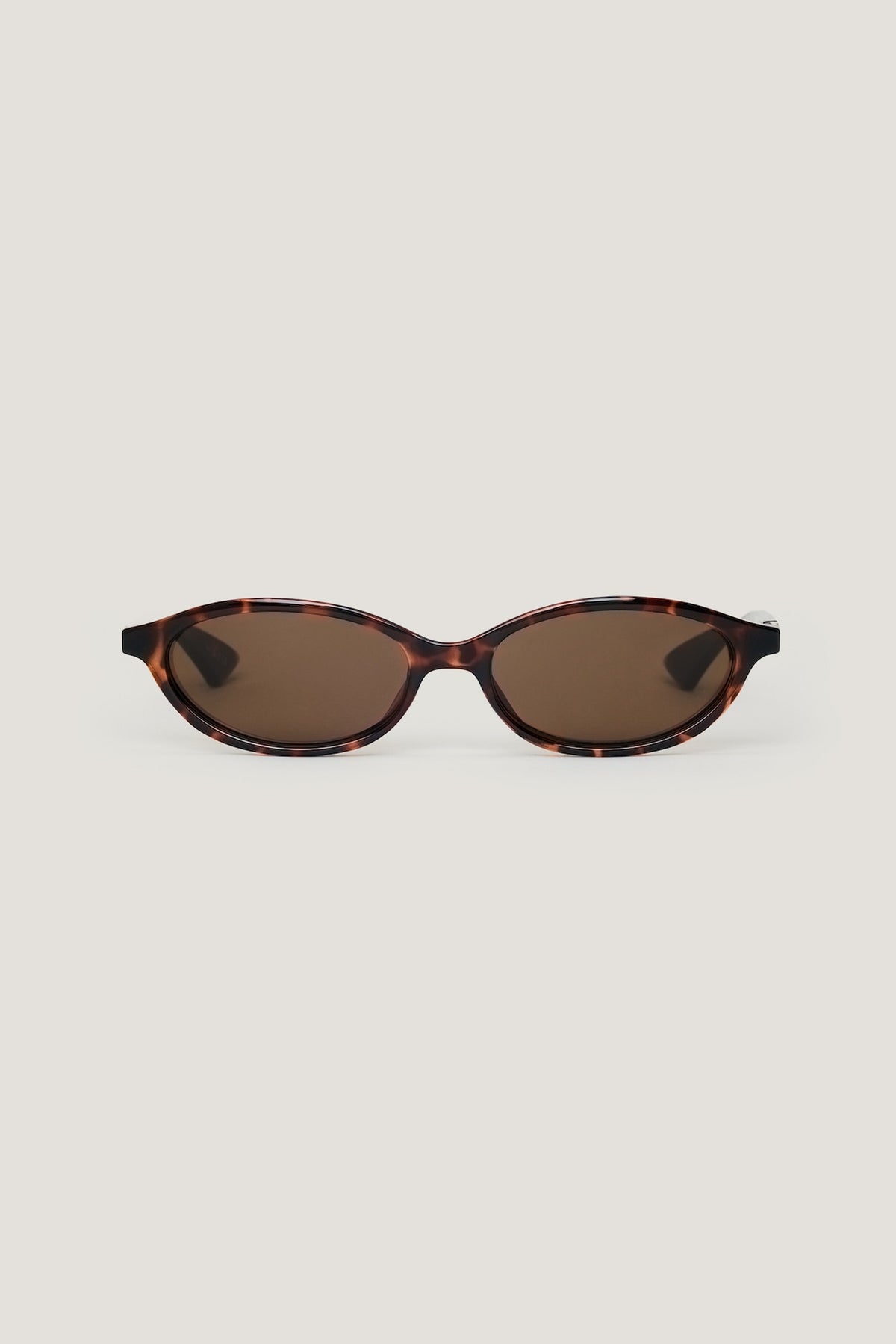 Dynamite LE SPECS | Duskfall Oval Sunglasses Brown